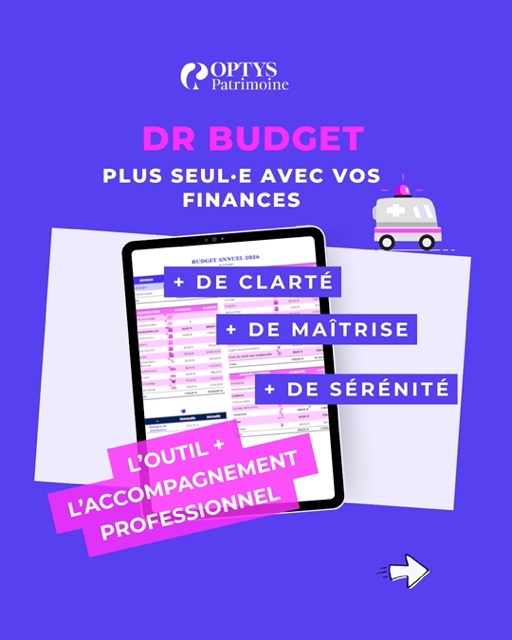 illustration de l'offre dr budget pour plus de clarté et de maîtrise dans vos finances avec Optys Patrimoine